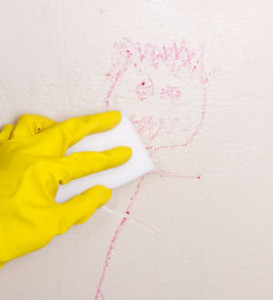 nettoyer le mur